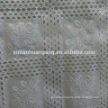 White Lace Effect Vinyl PVC Oilcloth Wipe Clean Tablecloth